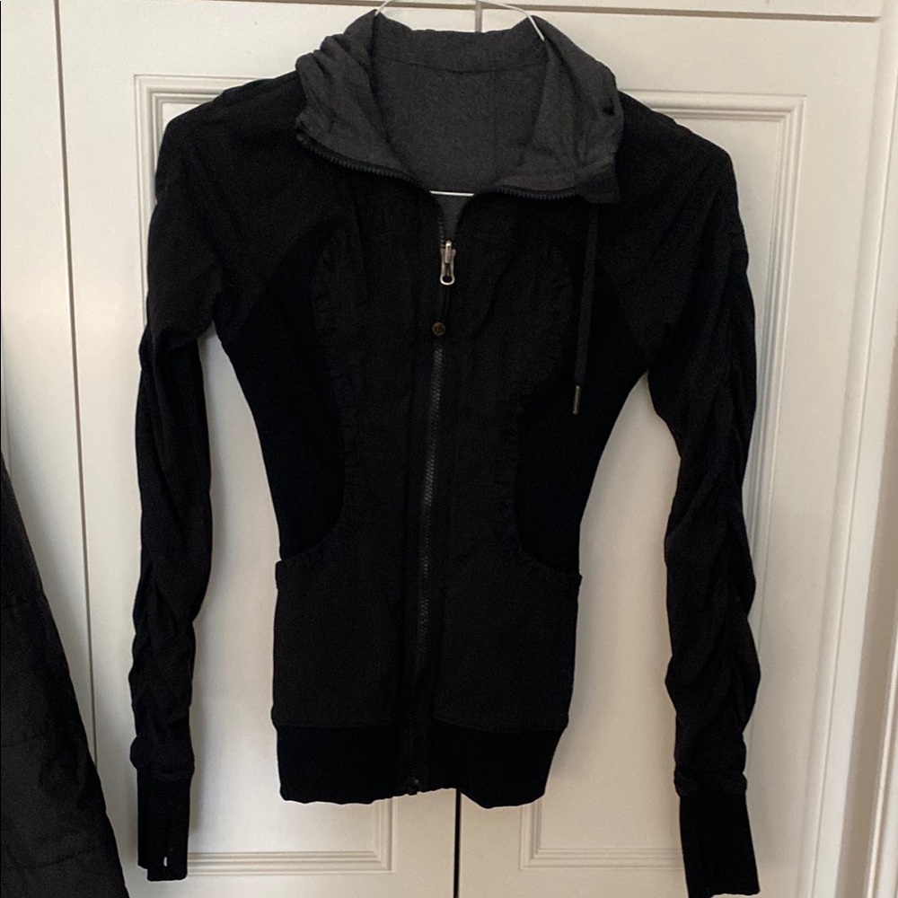Lululemon Black Zip-Up Hoodie